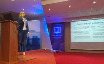 Prezentacja MPWiK w Piekarach Śląskich podczas konferencji w Wiśle